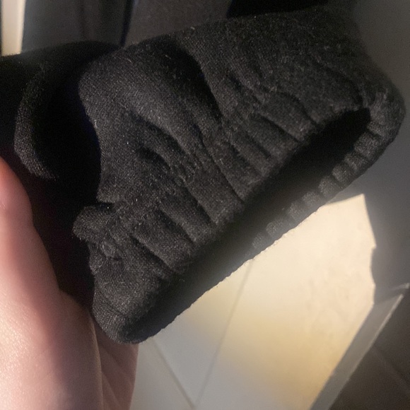 soft plain black sweatpants - Picture 5 of 5